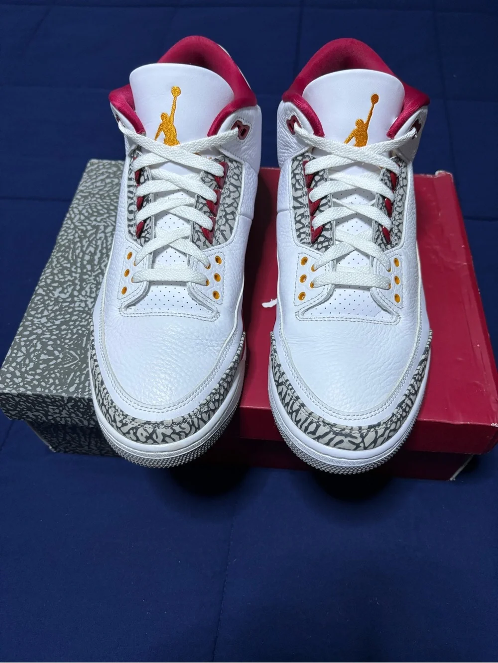 Jordan 3 Retro Cardinal Red 2022 Size 13
